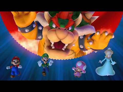 Mario Party 10 - Mario vs Luigi vs Toadette vs Rosalina vs Bowser - Chaos Castle