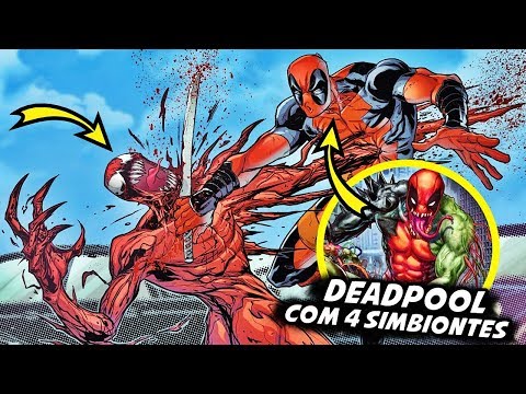 DEADPOOL VS CARNIFICINA (DEADPOOL SE UNE A 4 SIMBIONTES) | #APOLLOMECONTA
