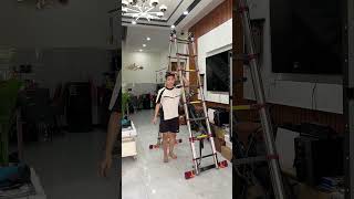 Có cây thang này trong nhà, việc sửa chữa trở nên đơn giản #shorts