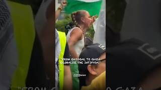 Grace Tame calls to GLOBALISE the INTIFADA in Sydney after Bondi terror attack