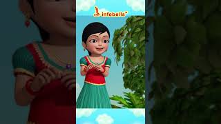 குள்ள குள்ள ஆமையாரே - Tortoise Cartoon | Tamil Rhymes & Kids Songs | Infobells #tamilrhymes