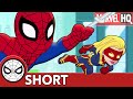 Spidey and Captain Marvel's Alien Encounter