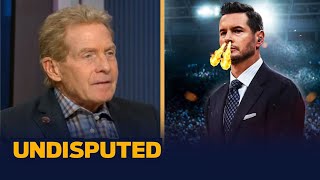 UNDISPUTED | Skip shocked by JJ Redick issues harsh message to haters at Lakers Press Conference