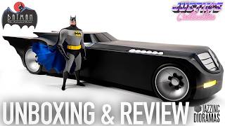Batman The Animated Series Batmobile JazzInc 1/6 Scale Vehicle Unboxing & Review