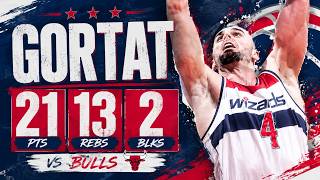 Marcin Gortat 21 pts 13 rebs 2 blks vs Bulls 14/15 season