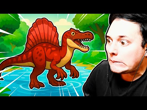 ATRAPE UN ESPINOSAURIO ROJO | ARK ! 😱🦖