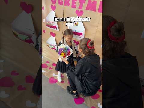 Bütün öğretmenlerimizin Öğretmenler Günü Kutlu Olsun 💐 #öğretmen #öğretmenlergünü #çocukvideoları