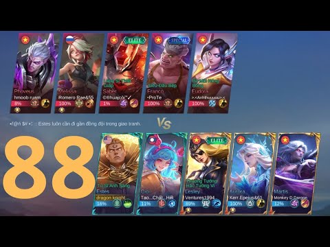 Mobile Legends: Bang Bang Ranks - Gameplay Walkthrough Part 88