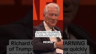 Richard Gere's DIRE WARNING of Trump