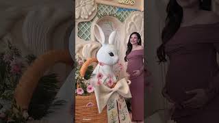 MOMEN ALYSSA DAGUISE BABY SHOWER SEKALIGUS RAYAKAN ULTAH !