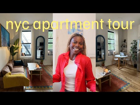 my NYC apartment tour | $2200 2 bedroom  in the lower east side!! | 425 sqft