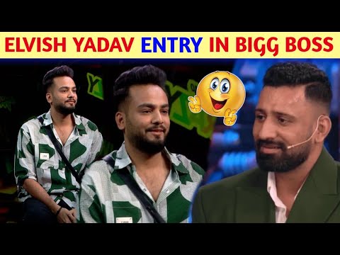 😱Elvish Yadav Entry in Bigg Boss House || Bigg Boss House Update