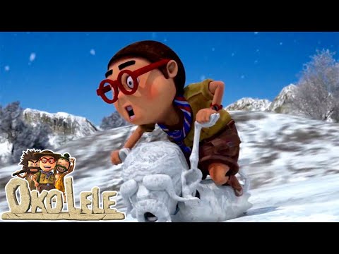 Oko ve Lele ⭐ En Yeni Bölümler ❄ Dondurulmuş🔥 Super Toons TV Animasyon