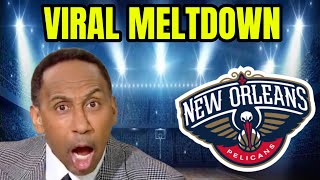 Stephen A. Smith Has VIRAL MELTDOWN After Pelicans Social Media Intern Trolls Him