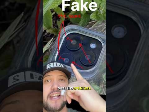 Apple posted A Fake iPhone!? #tech #iphone #apple