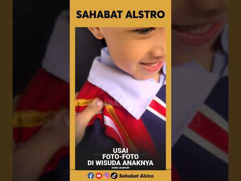DEMI ANAKNYA YANG WISUDA, Pria ini Datang Ke Sekolah Untuk Foto Bareng Sama Mantan Istrinya