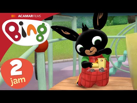 Kereta, Hula Hoop & LEBIH | 2+ jam | ⭐ Bing: Episode Terbaik ⭐ | Bing Bahasa Indonesia