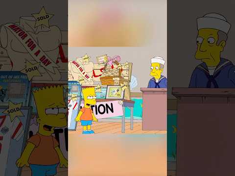 British lady Bart #shorts #clips #simpsons