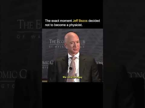 The Moment Jeff Bezos Chose Amazon Over Astrophysics