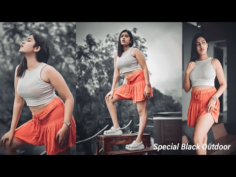 Photoshop Presets | Special Black Outdoor | Edit Zone