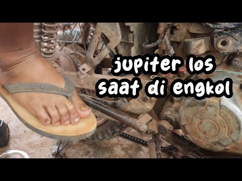 perbaikan yamaha jupiter stater los