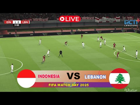 [LIVE] INDONESIA VS  LEBANON FIFA MATCH DAY GBT STADIUM 2025 GAME SIMULASI #part2