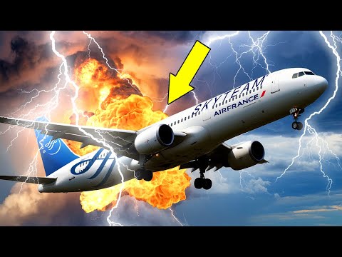 HARD Emergency Landing on Water after Plane Gets Lightning Strike