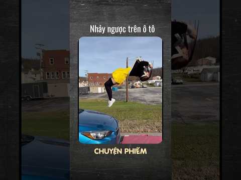 Em gái nhảy ngược tuyệt vời#funnyvideo