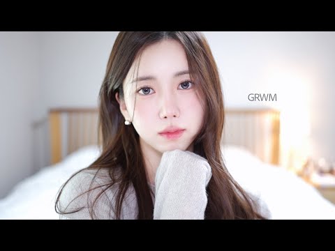 라이트톤 필수 시청,, 매일 하기 좋은 미지근톤 메이크업 GRWM🪞헤라 글로우 쿠션, 다크닝 없는 팩트, 미지근톤 섀도우, 애교살 조합, 최애 블러셔, 라이트톤 찰떡 립