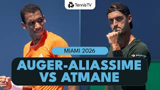 Felix Auger-Aliassime Battles Terence Atmane For Place In Fourth Round 💥 | Miami 2026 Highlights