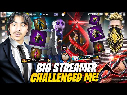 Streamer Challenge Me for Collection Verses😡 He Got Richest id on Bd Server - Laka Gamer