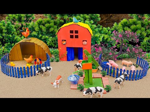 How to make a fun farm | DIY Mini Projects | @RaceToyTime