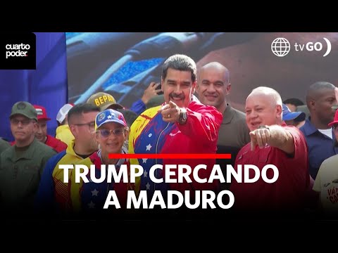 Operación militar de EE.UU en el Caribe apunta a Maduro | Cuarto Poder | Perú