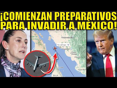 ¡ARRANCO INVASIÓN "SUAVE" A MÉXICO! ESTO NO ES BROMA! MANDAN AVIÓN ESPIA! ALERTA MÉXICO!