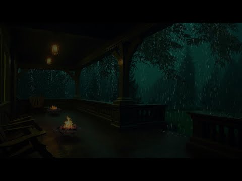 Relaxing Rain and Distant Thunder for Sleep, Study, and Meditation