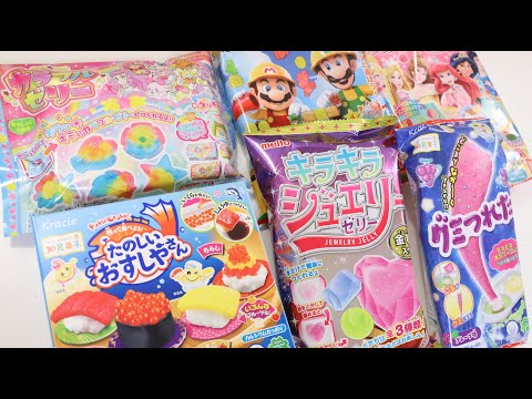 6 Interesting DIY Candy Kits of Japanese Souvenir Only Gummy and Jelly ASMR