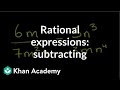 Rational Expressions and Simplification