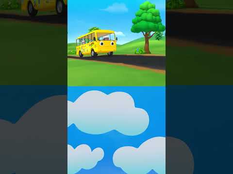 Do You Like Rain or Sunshine? 🌧️🌞 Wheels on the Bus!  #LBB #Short #Rainy