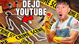 Dejo YouTube para Limpiar ESCENAS DEL CRIMEN !! Crime Scene Cleaner #1