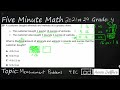 Solving Measurement Problems for 4th Grade STAAR