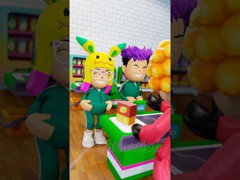 Watermelon Prank 🍉🤣Me and my FRIEND 🤣PK XD Squid Game Challenge #pkxd #squidgame #roblox #shorts