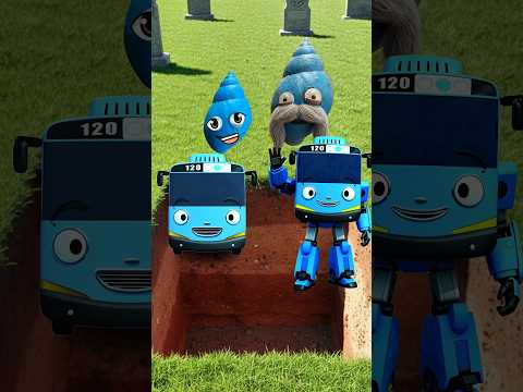 Robot Tayo & siput, orang kaya mati orang miskin mati 😭#short #tayo #robot