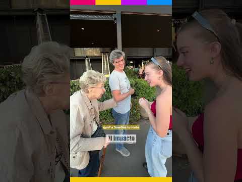 Una abuela y su nieta protagonizaron un emotivo reencuentro después de dos años separados