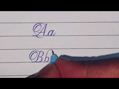 Beautiful Handwriting, Handwriting Practice Alphabets, Cursive Handwriting, Learn Handwriting