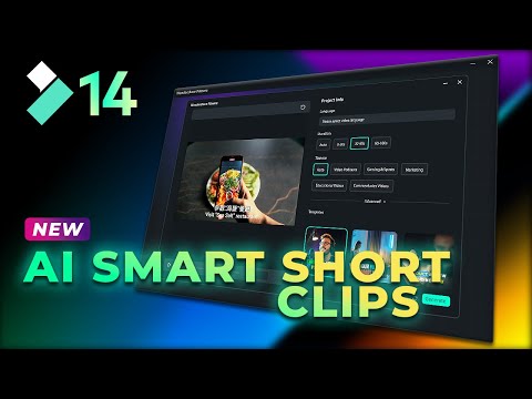 What's NEW IN FILMORA 14 | AI Smart Short Clips