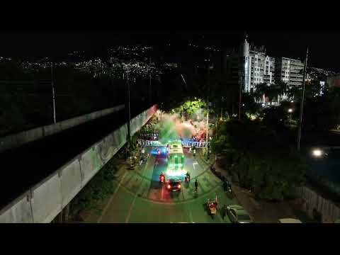 Recibimiento Los Del Sur 🇳🇬 | Atlético Nacional Vs Envigado