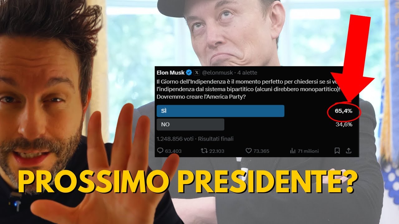 Musk fonda un (nuovo) partito: successo o flop epocale?
