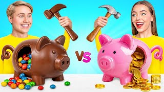 Défi Chocolat vs Réalité Nourriture | Trucs et Astuces de Cuisine par Multi DO Challenge