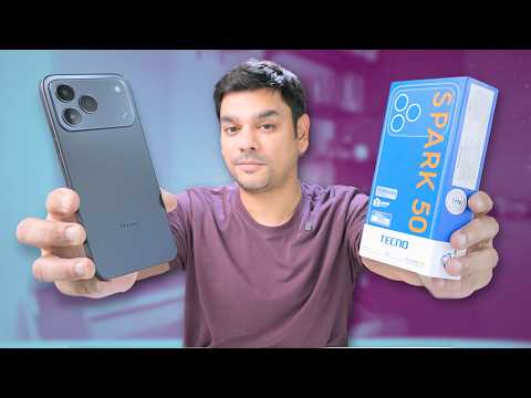 Tecno Spark 50 Unboxing | Under 45K Battery King?