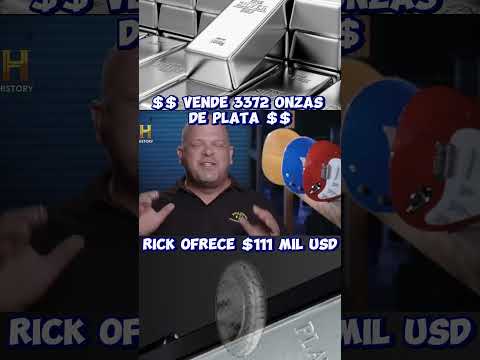 RICK OFRECE $111 MIL DÓLARES 💲 POR 3372 ONZAS DE PLATA ENTRE MONEDAS Y LINGOTES